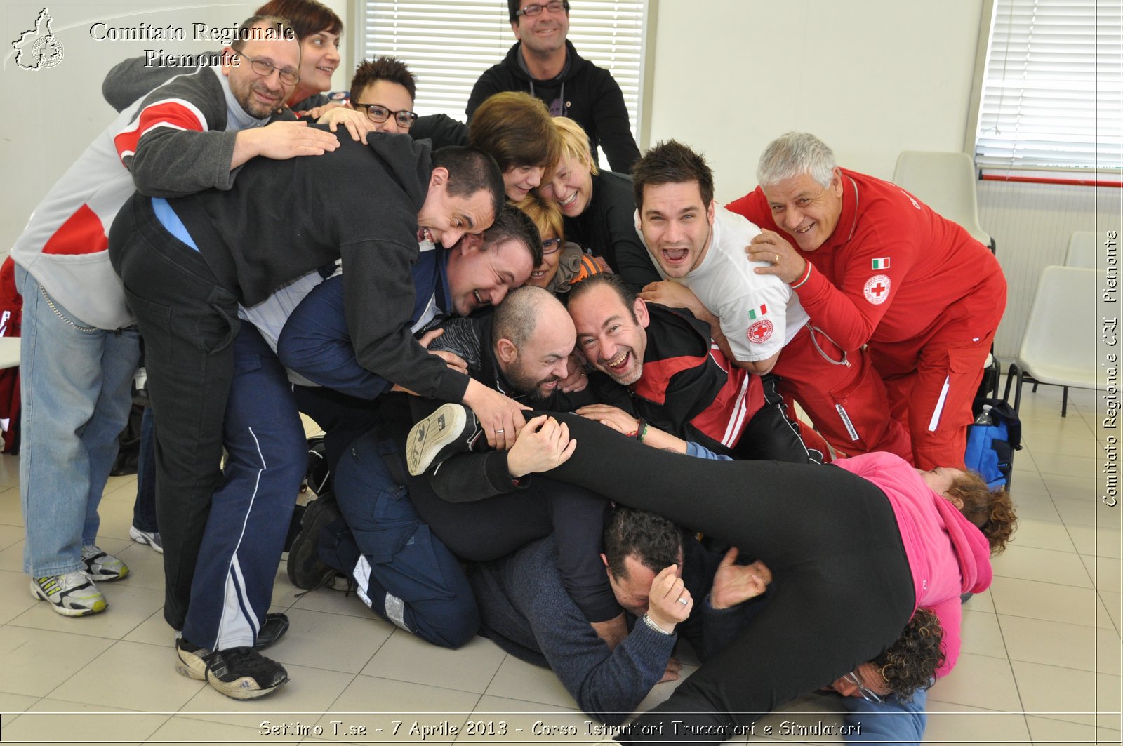 Settimo T.se - 7 Aprile 2013 - Corso Istruttori Truccatori e Simulatori - Croce Rossa Italiana - Comitato Regionale del Piemonte