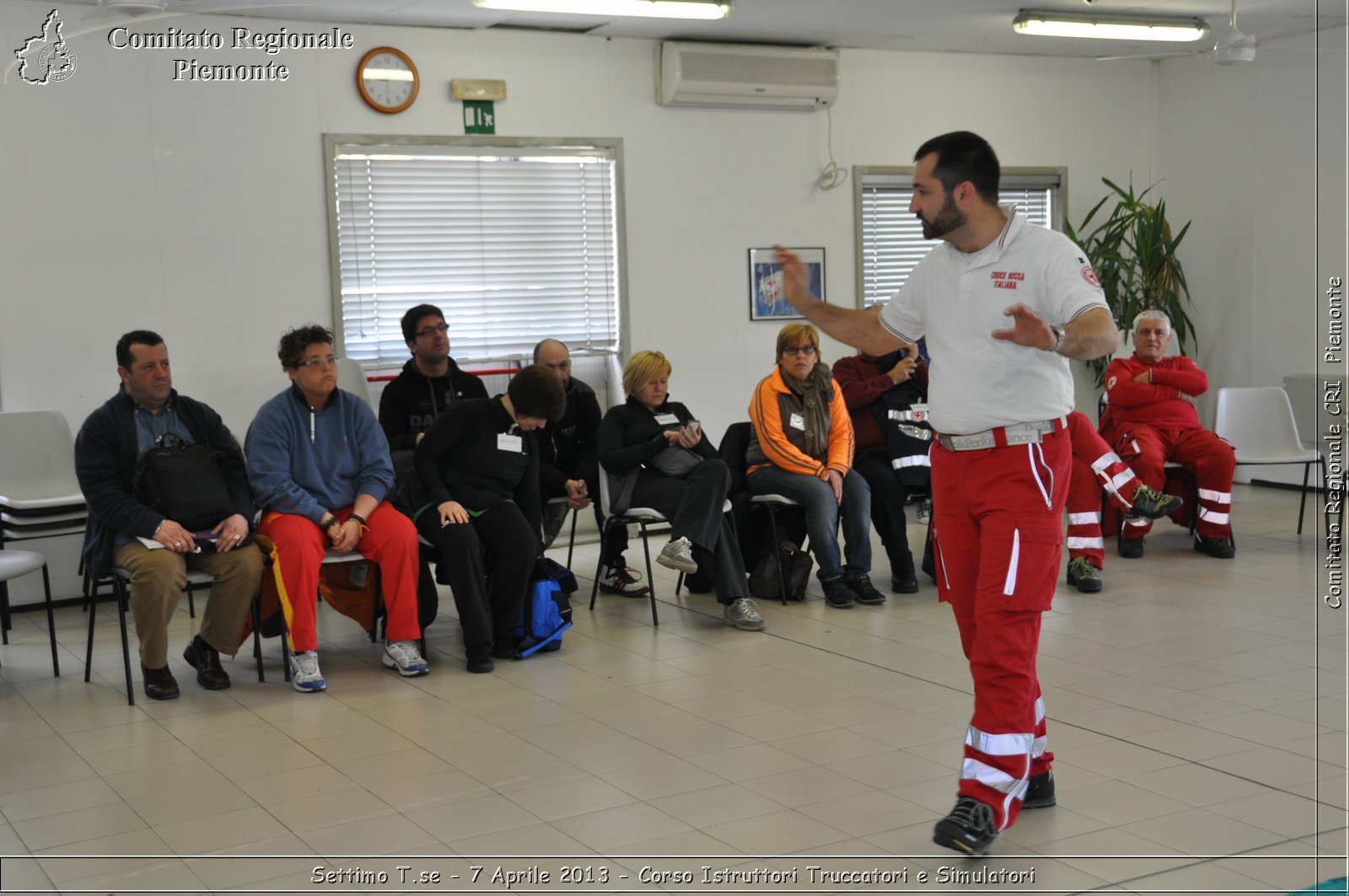 Settimo T.se - 7 Aprile 2013 - Corso Istruttori Truccatori e Simulatori - Croce Rossa Italiana - Comitato Regionale del Piemonte