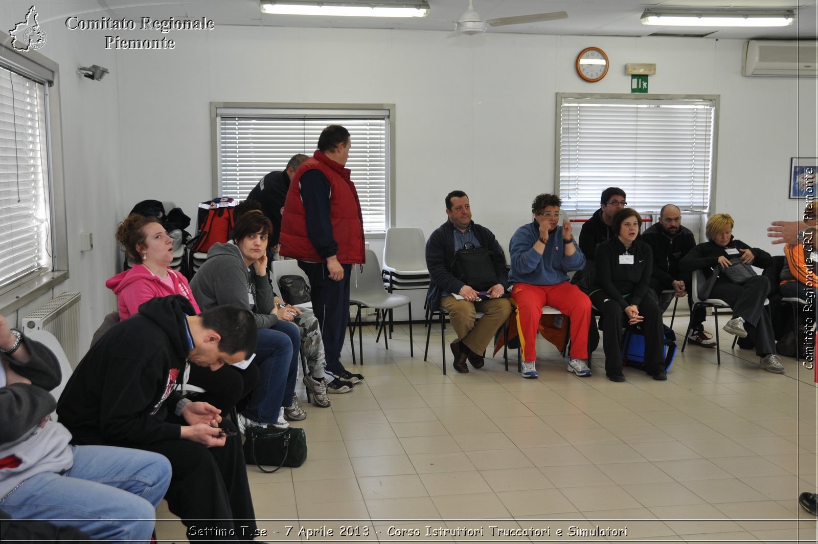 Settimo T.se - 7 Aprile 2013 - Corso Istruttori Truccatori e Simulatori - Croce Rossa Italiana - Comitato Regionale del Piemonte