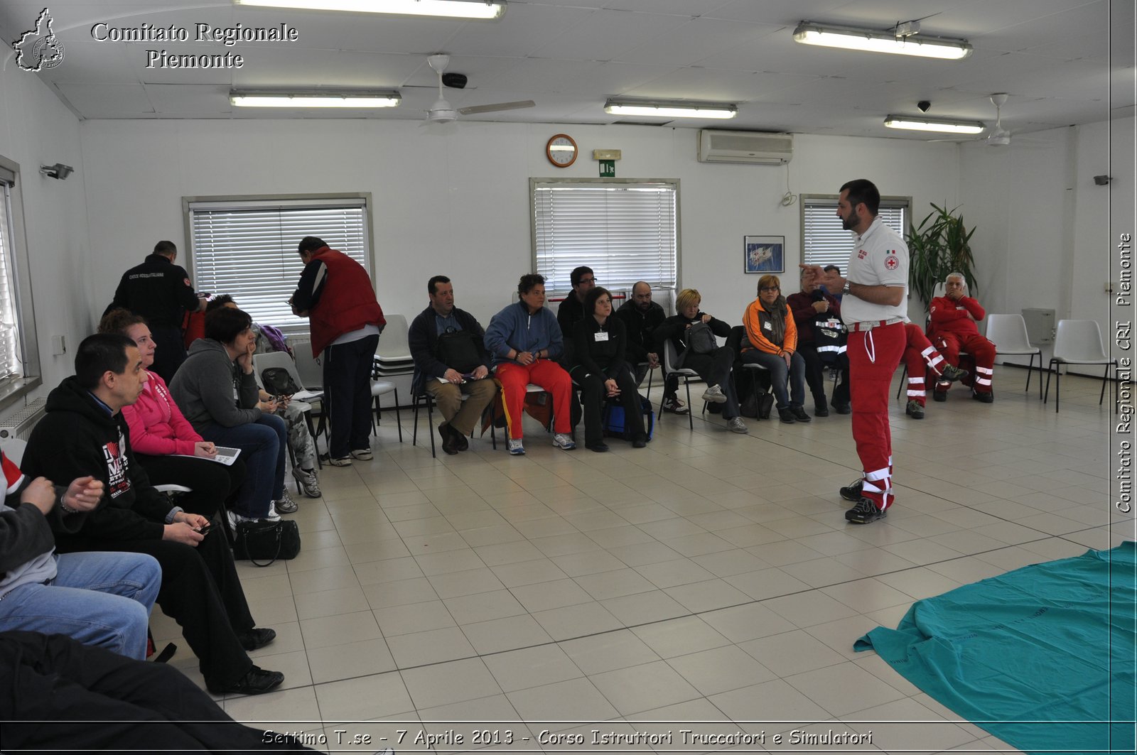 Settimo T.se - 7 Aprile 2013 - Corso Istruttori Truccatori e Simulatori - Croce Rossa Italiana - Comitato Regionale del Piemonte