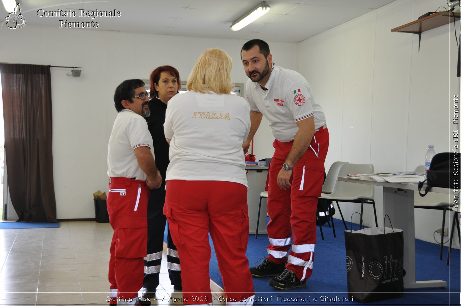 Settimo T.se - 7 Aprile 2013 - Corso Istruttori Truccatori e Simulatori - Croce Rossa Italiana - Comitato Regionale del Piemonte