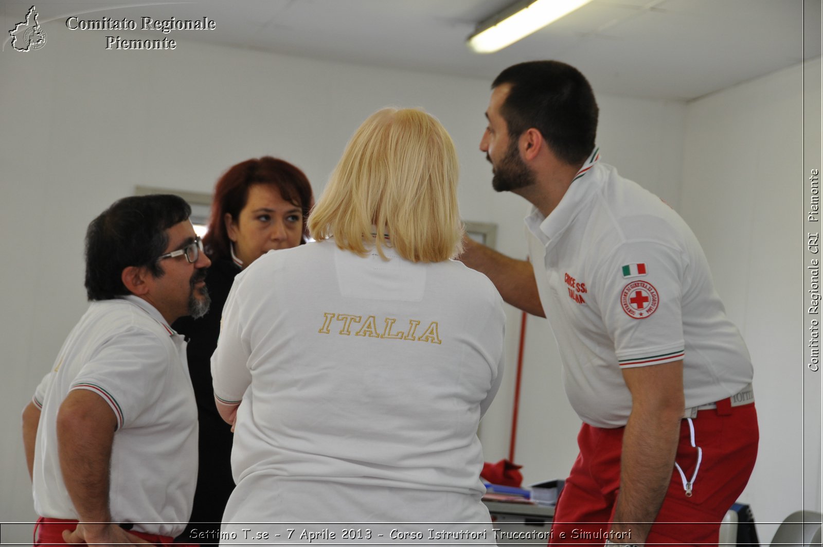 Settimo T.se - 7 Aprile 2013 - Corso Istruttori Truccatori e Simulatori - Croce Rossa Italiana - Comitato Regionale del Piemonte