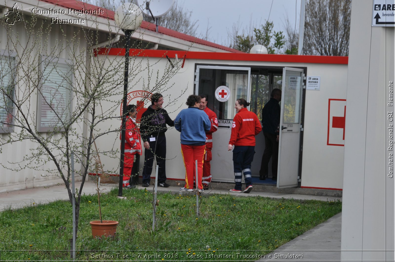 Settimo T.se - 7 Aprile 2013 - Corso Istruttori Truccatori e Simulatori - Croce Rossa Italiana - Comitato Regionale del Piemonte