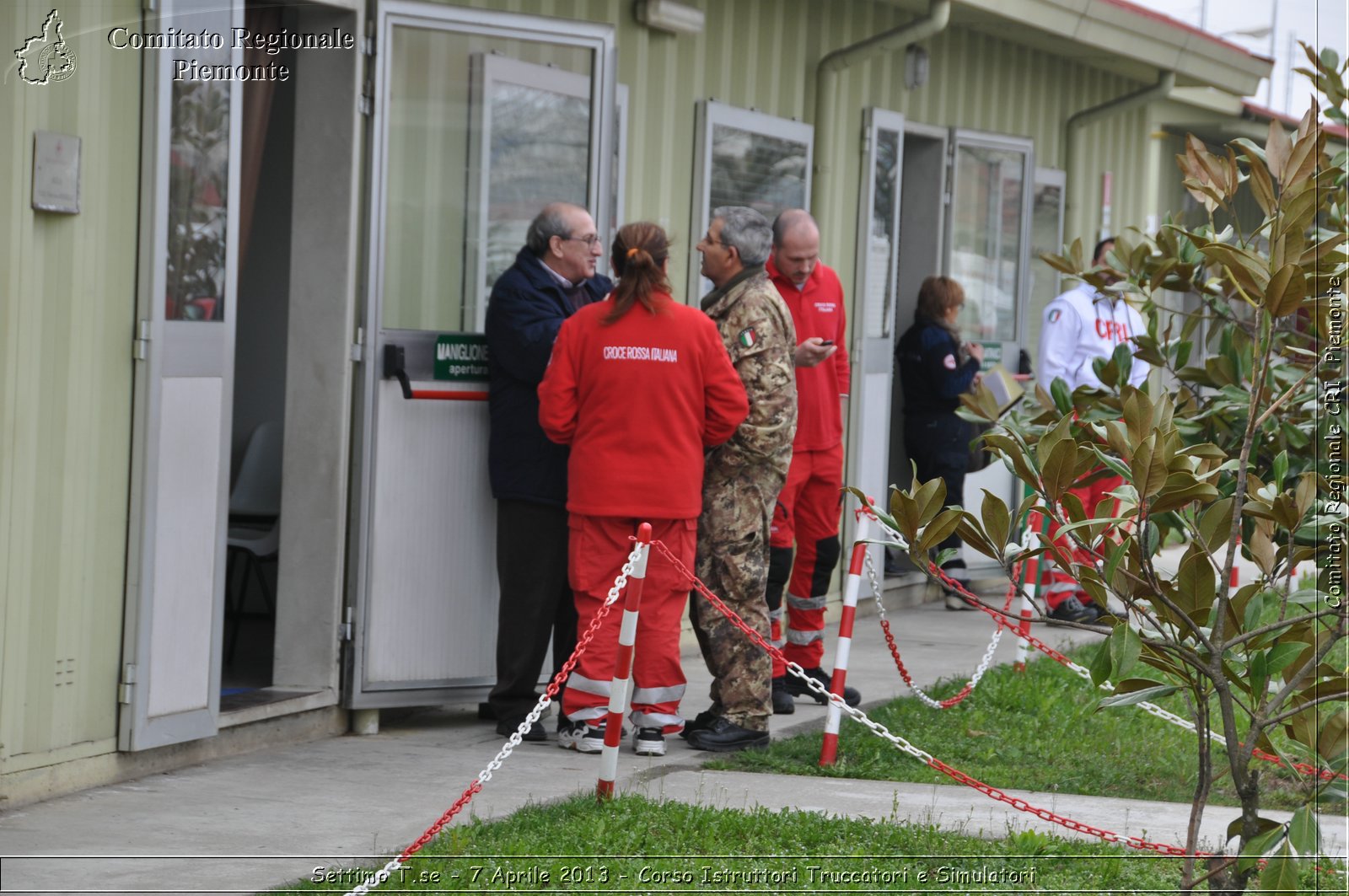 Settimo T.se - 7 Aprile 2013 - Corso Istruttori Truccatori e Simulatori - Croce Rossa Italiana - Comitato Regionale del Piemonte