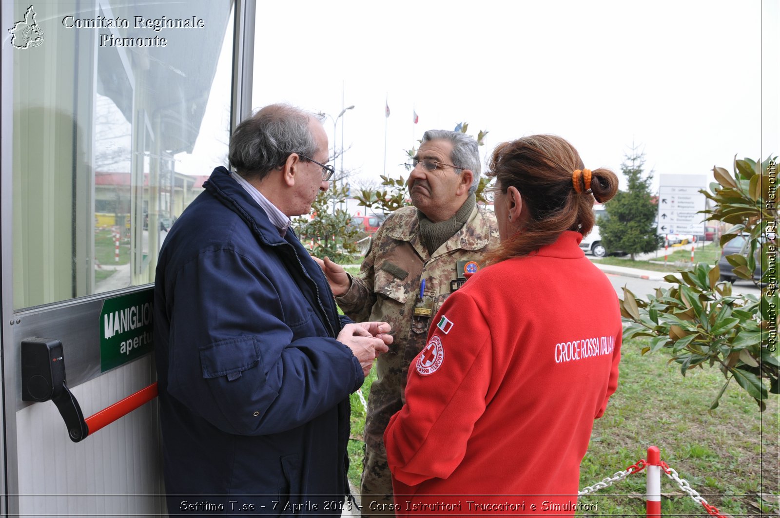 Settimo T.se - 7 Aprile 2013 - Corso Istruttori Truccatori e Simulatori - Croce Rossa Italiana - Comitato Regionale del Piemonte