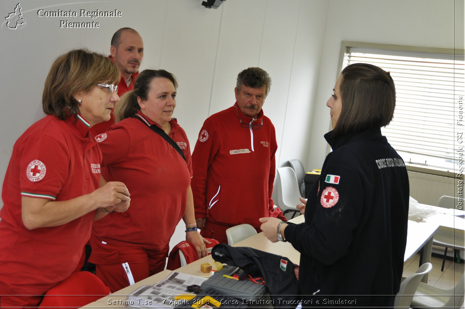 Settimo T.se - 7 Aprile 2013 - Corso Istruttori Truccatori e Simulatori - Croce Rossa Italiana - Comitato Regionale del Piemonte