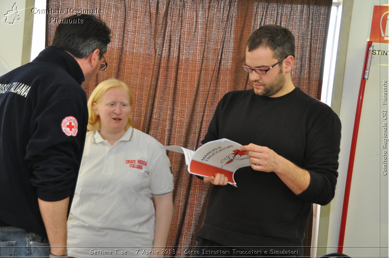 Settimo T.se - 7 Aprile 2013 - Corso Istruttori Truccatori e Simulatori - Croce Rossa Italiana - Comitato Regionale del Piemonte