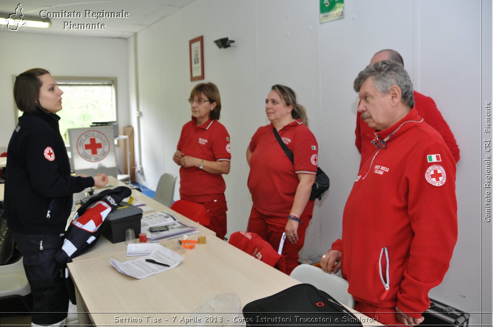 Settimo T.se - 7 Aprile 2013 - Corso Istruttori Truccatori e Simulatori - Croce Rossa Italiana - Comitato Regionale del Piemonte