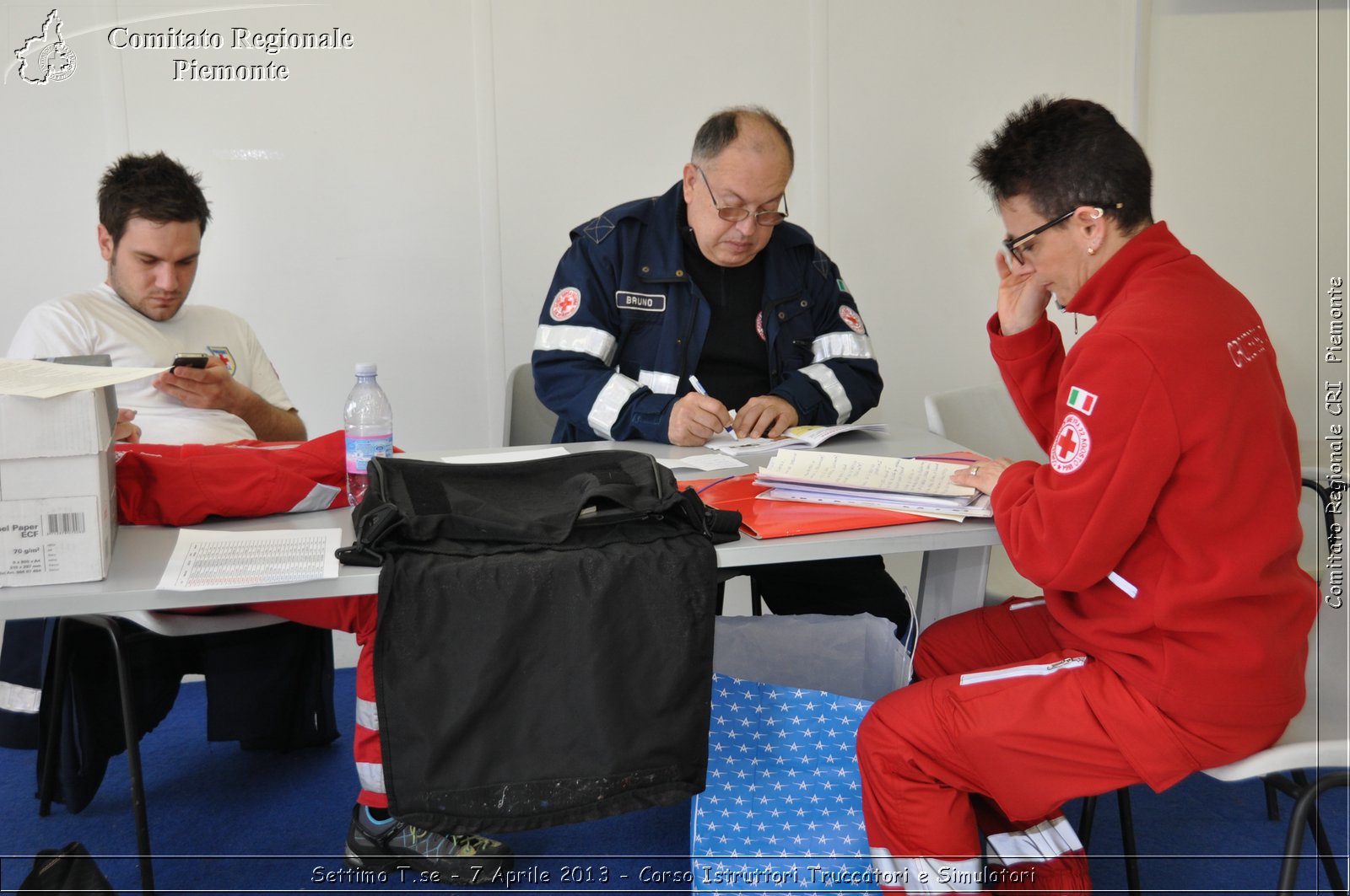 Settimo T.se - 7 Aprile 2013 - Corso Istruttori Truccatori e Simulatori - Croce Rossa Italiana - Comitato Regionale del Piemonte