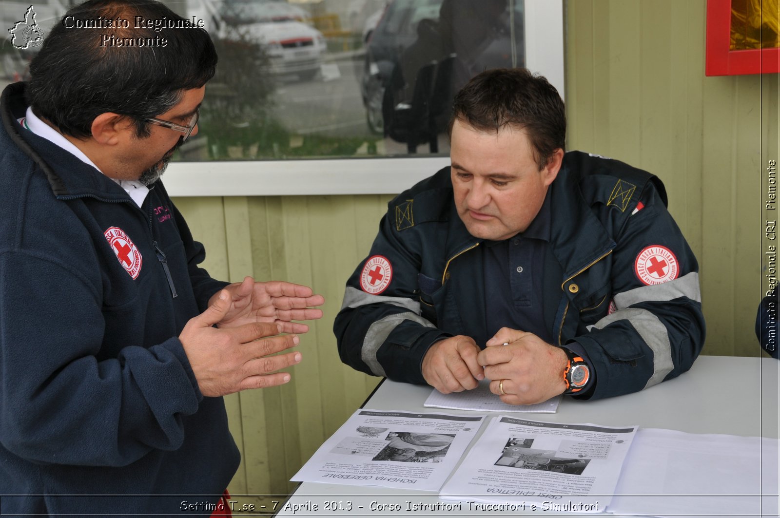 Settimo T.se - 7 Aprile 2013 - Corso Istruttori Truccatori e Simulatori - Croce Rossa Italiana - Comitato Regionale del Piemonte