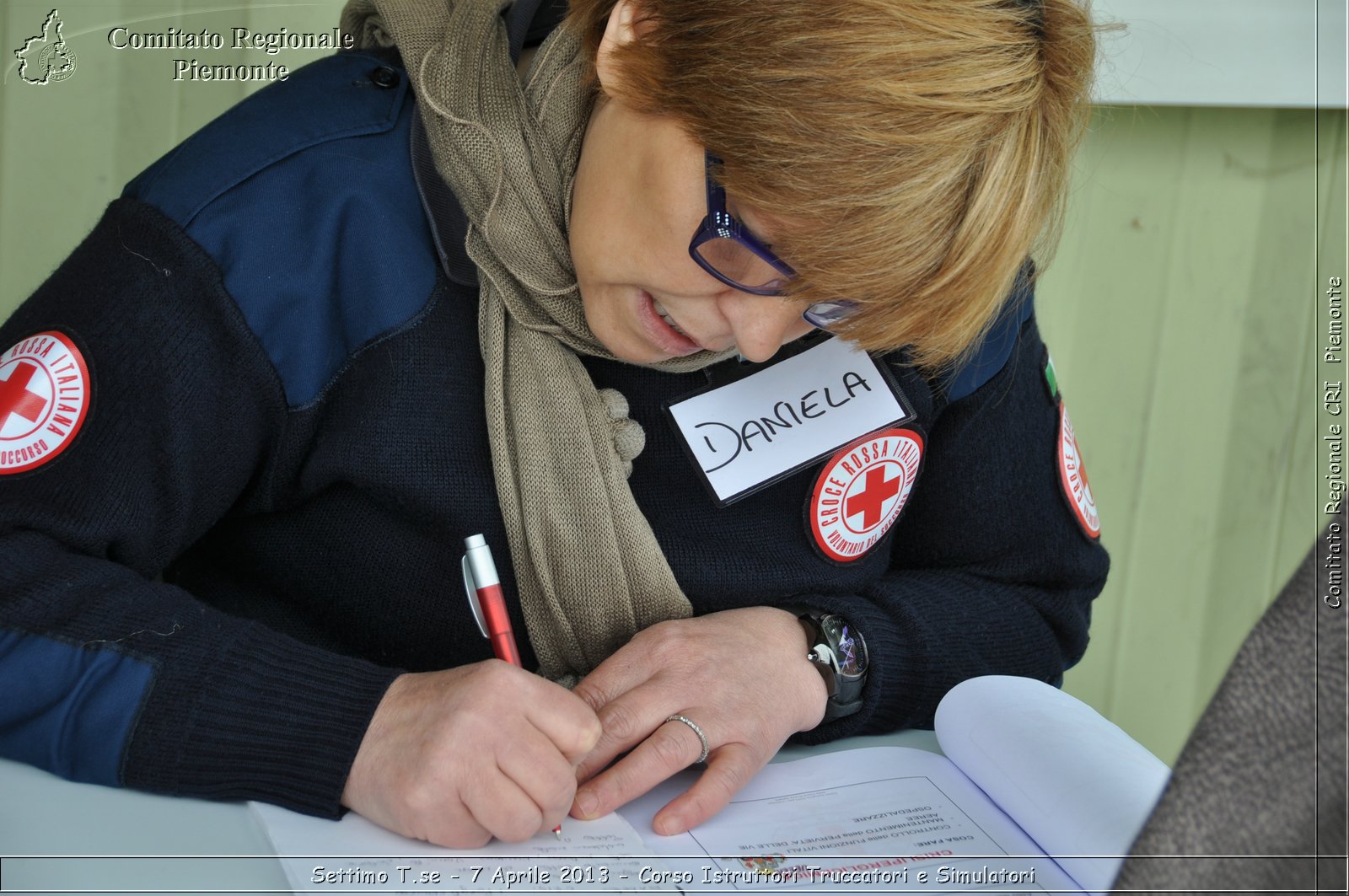 Settimo T.se - 7 Aprile 2013 - Corso Istruttori Truccatori e Simulatori - Croce Rossa Italiana - Comitato Regionale del Piemonte