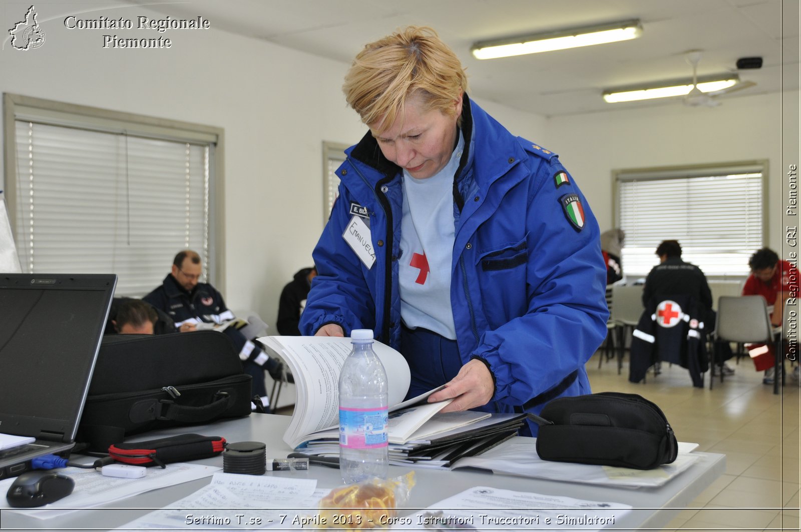 Settimo T.se - 7 Aprile 2013 - Corso Istruttori Truccatori e Simulatori - Croce Rossa Italiana - Comitato Regionale del Piemonte