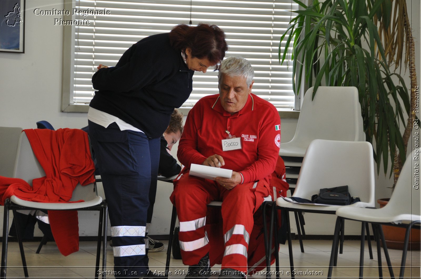 Settimo T.se - 7 Aprile 2013 - Corso Istruttori Truccatori e Simulatori - Croce Rossa Italiana - Comitato Regionale del Piemonte