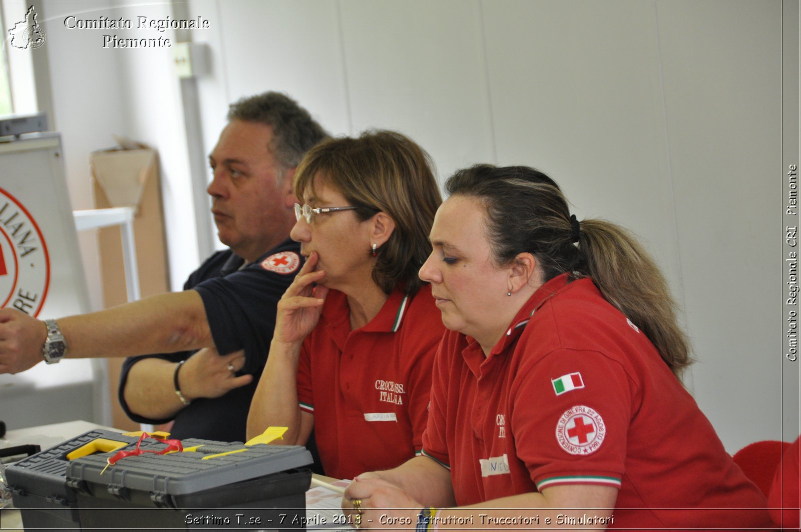 Settimo T.se - 7 Aprile 2013 - Corso Istruttori Truccatori e Simulatori - Croce Rossa Italiana - Comitato Regionale del Piemonte