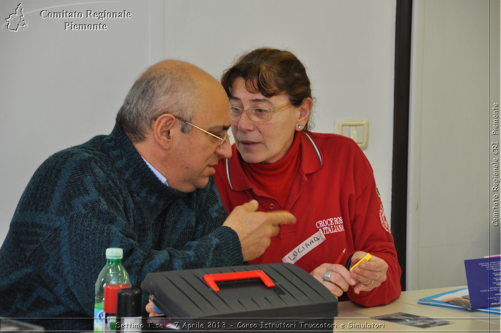 Settimo T.se - 7 Aprile 2013 - Corso Istruttori Truccatori e Simulatori - Croce Rossa Italiana - Comitato Regionale del Piemonte