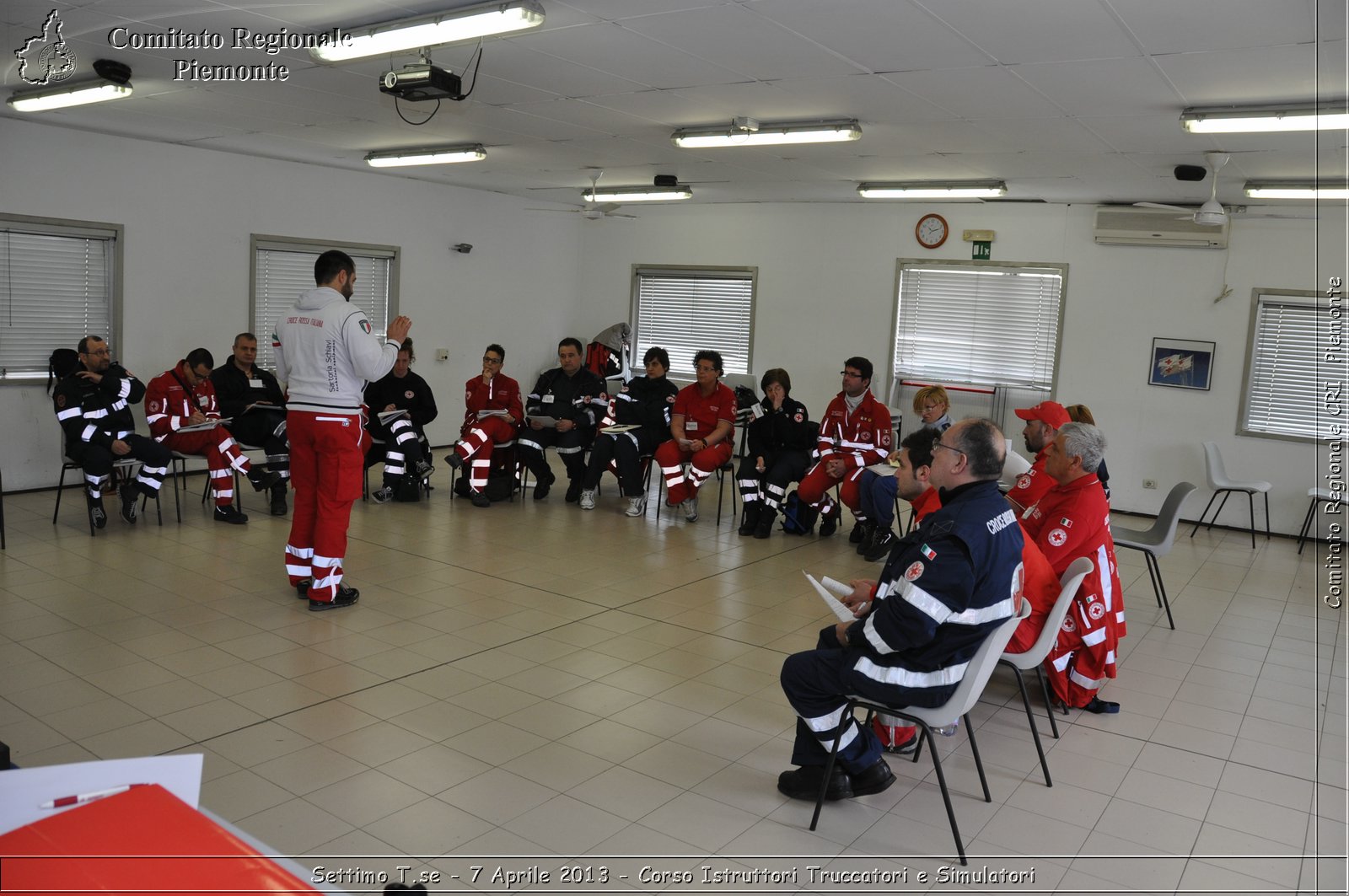 Settimo T.se - 7 Aprile 2013 - Corso Istruttori Truccatori e Simulatori - Croce Rossa Italiana - Comitato Regionale del Piemonte