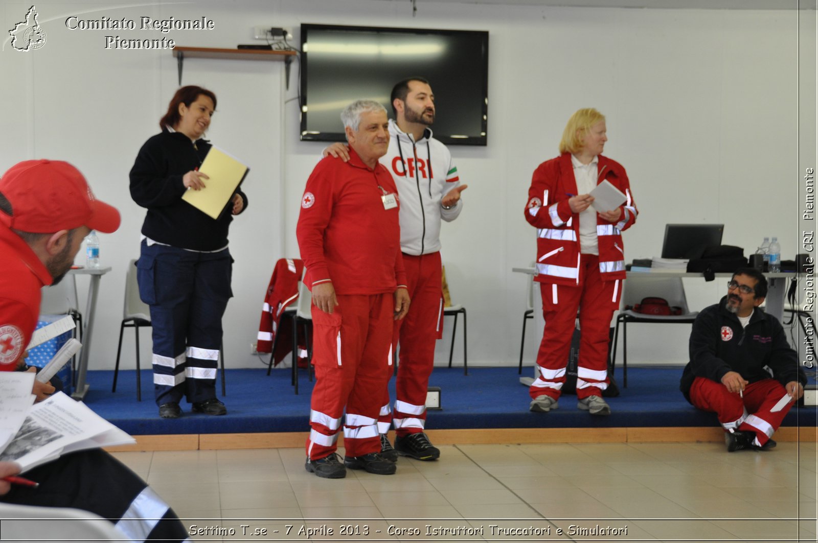 Settimo T.se - 7 Aprile 2013 - Corso Istruttori Truccatori e Simulatori - Croce Rossa Italiana - Comitato Regionale del Piemonte