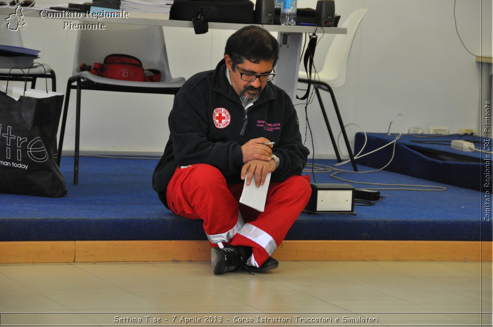 Settimo T.se - 7 Aprile 2013 - Corso Istruttori Truccatori e Simulatori - Croce Rossa Italiana - Comitato Regionale del Piemonte