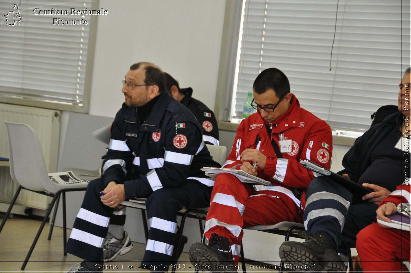 Settimo T.se - 7 Aprile 2013 - Corso Istruttori Truccatori e Simulatori - Croce Rossa Italiana - Comitato Regionale del Piemonte