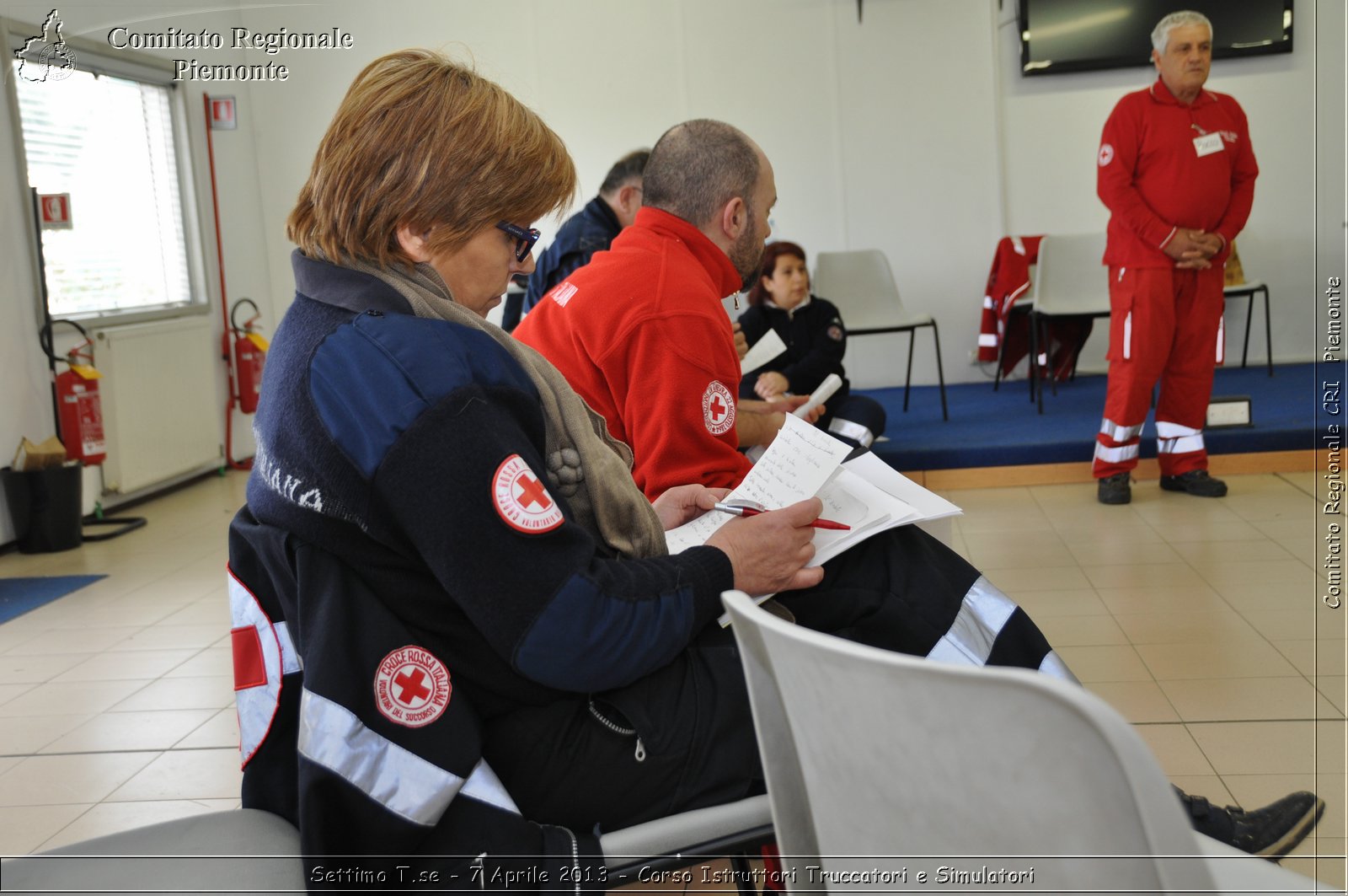 Settimo T.se - 7 Aprile 2013 - Corso Istruttori Truccatori e Simulatori - Croce Rossa Italiana - Comitato Regionale del Piemonte