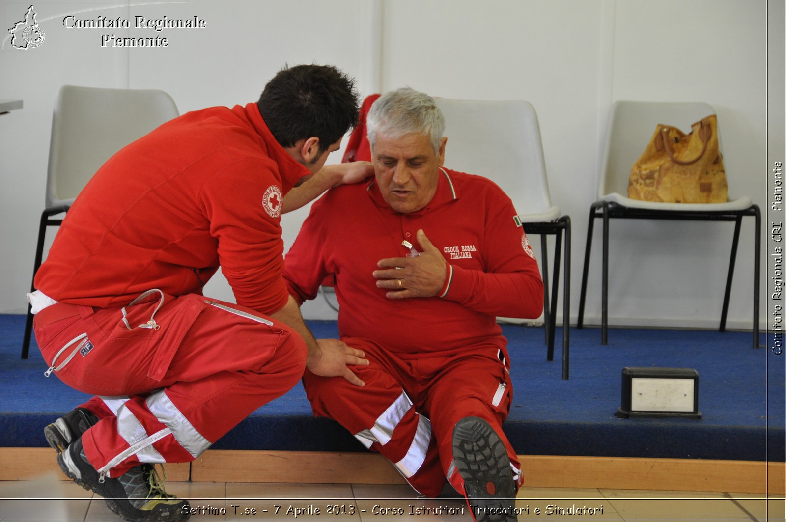 Settimo T.se - 7 Aprile 2013 - Corso Istruttori Truccatori e Simulatori - Croce Rossa Italiana - Comitato Regionale del Piemonte