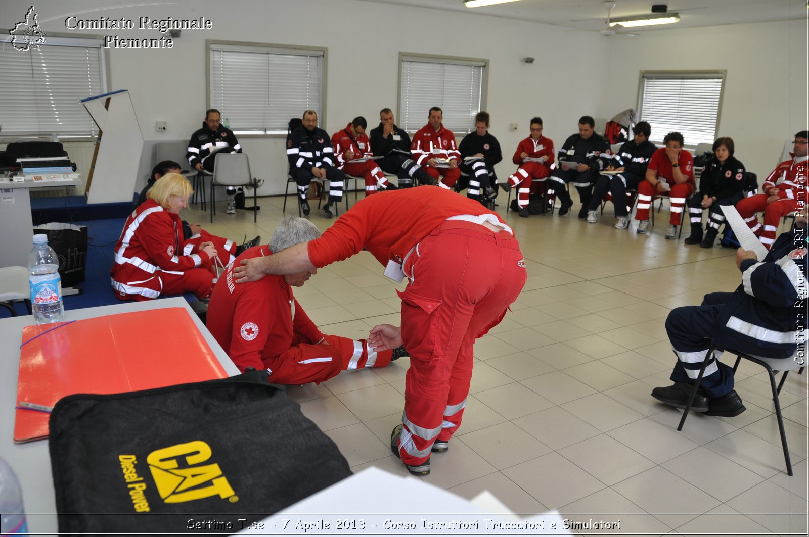 Settimo T.se - 7 Aprile 2013 - Corso Istruttori Truccatori e Simulatori - Croce Rossa Italiana - Comitato Regionale del Piemonte