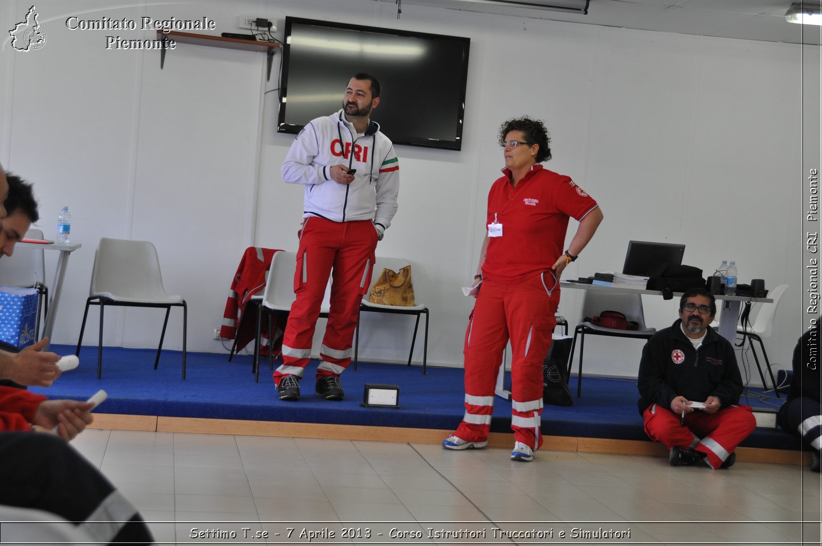 Settimo T.se - 7 Aprile 2013 - Corso Istruttori Truccatori e Simulatori - Croce Rossa Italiana - Comitato Regionale del Piemonte