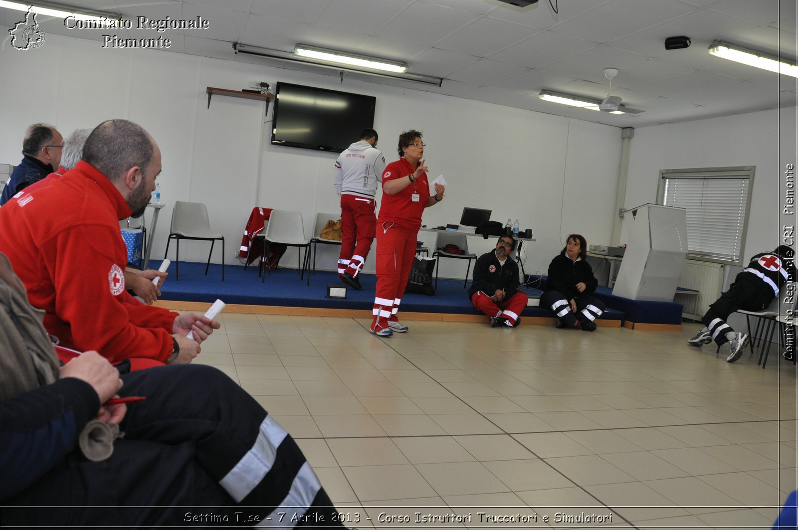 Settimo T.se - 7 Aprile 2013 - Corso Istruttori Truccatori e Simulatori - Croce Rossa Italiana - Comitato Regionale del Piemonte