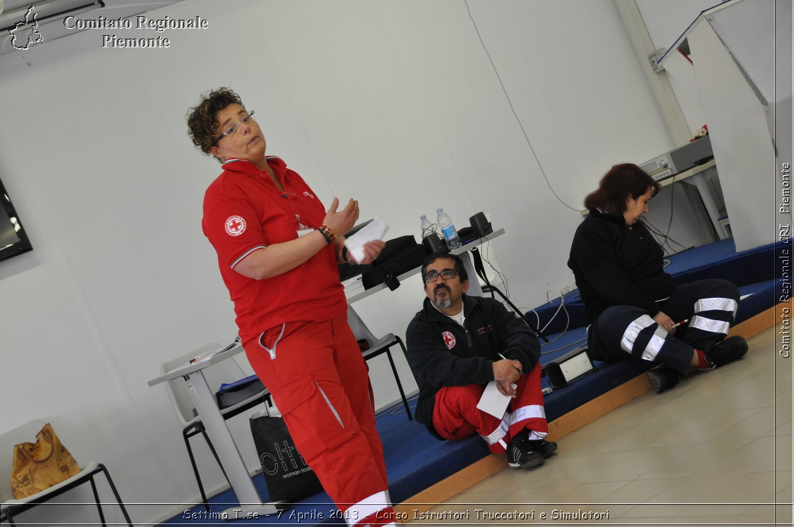 Settimo T.se - 7 Aprile 2013 - Corso Istruttori Truccatori e Simulatori - Croce Rossa Italiana - Comitato Regionale del Piemonte