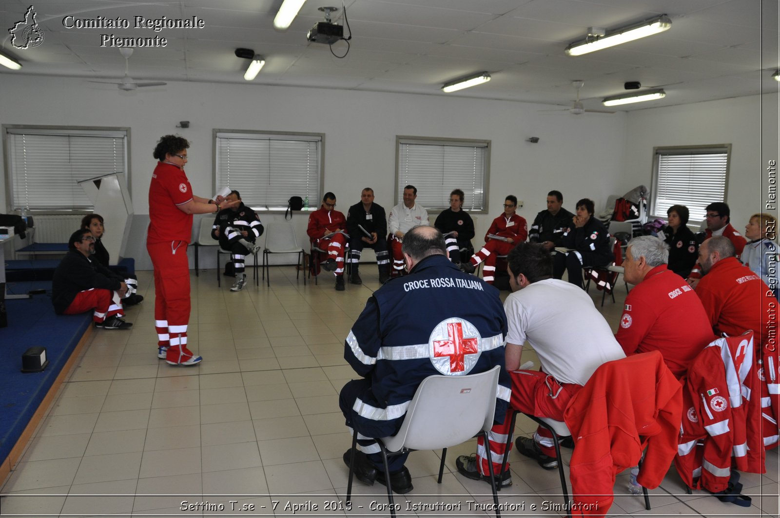 Settimo T.se - 7 Aprile 2013 - Corso Istruttori Truccatori e Simulatori - Croce Rossa Italiana - Comitato Regionale del Piemonte