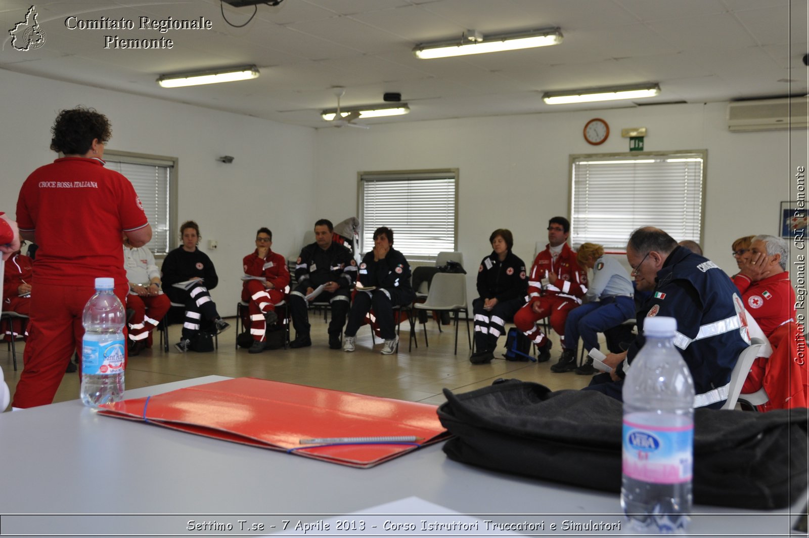 Settimo T.se - 7 Aprile 2013 - Corso Istruttori Truccatori e Simulatori - Croce Rossa Italiana - Comitato Regionale del Piemonte