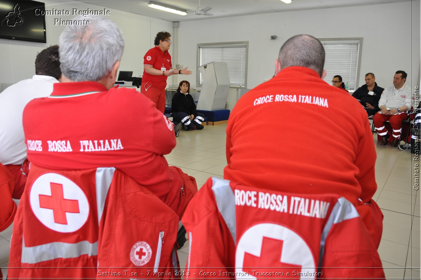 Settimo T.se - 7 Aprile 2013 - Corso Istruttori Truccatori e Simulatori - Croce Rossa Italiana - Comitato Regionale del Piemonte