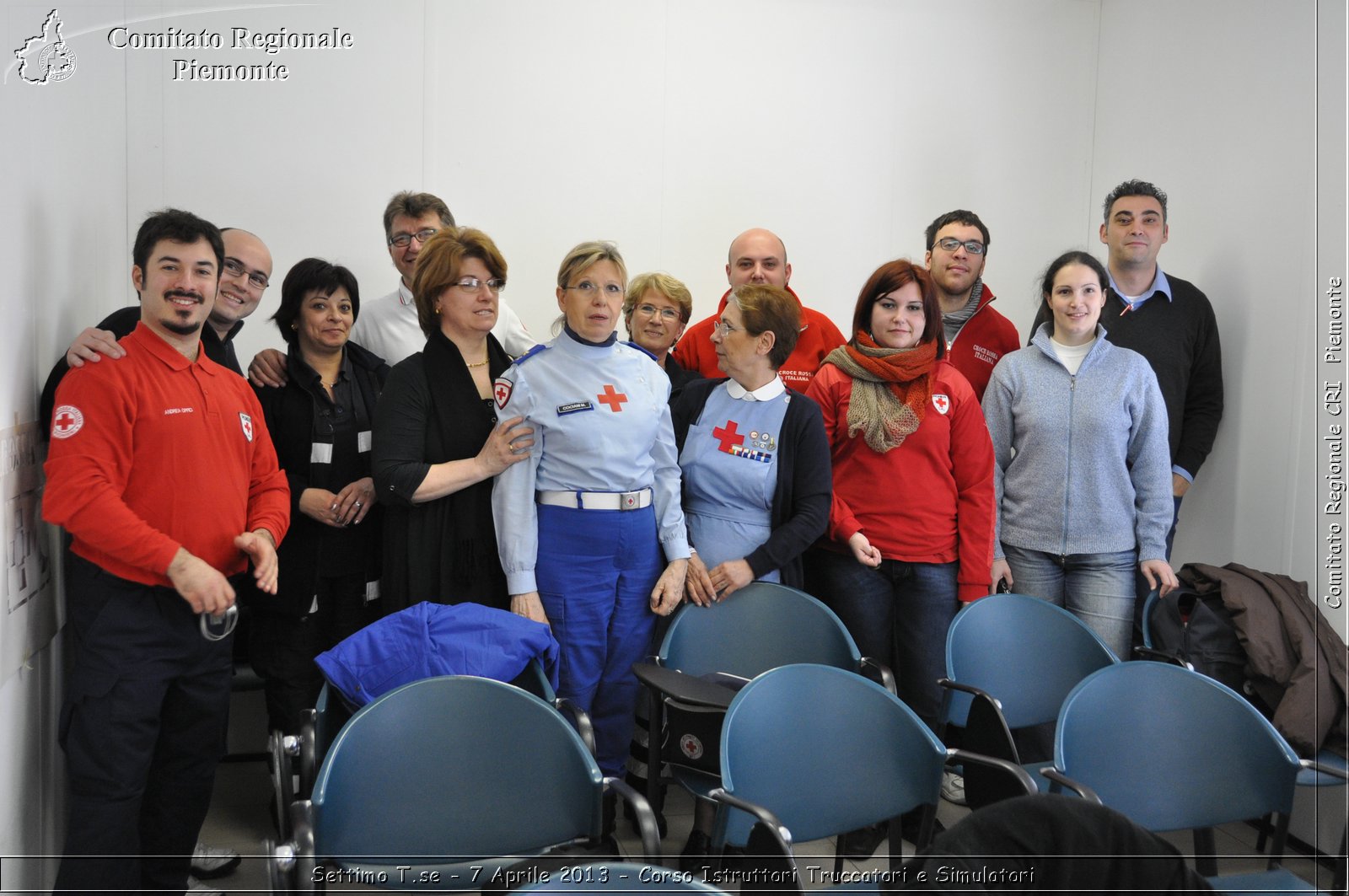 Settimo T.se - 7 Aprile 2013 - Corso Istruttori Truccatori e Simulatori - Croce Rossa Italiana - Comitato Regionale del Piemonte