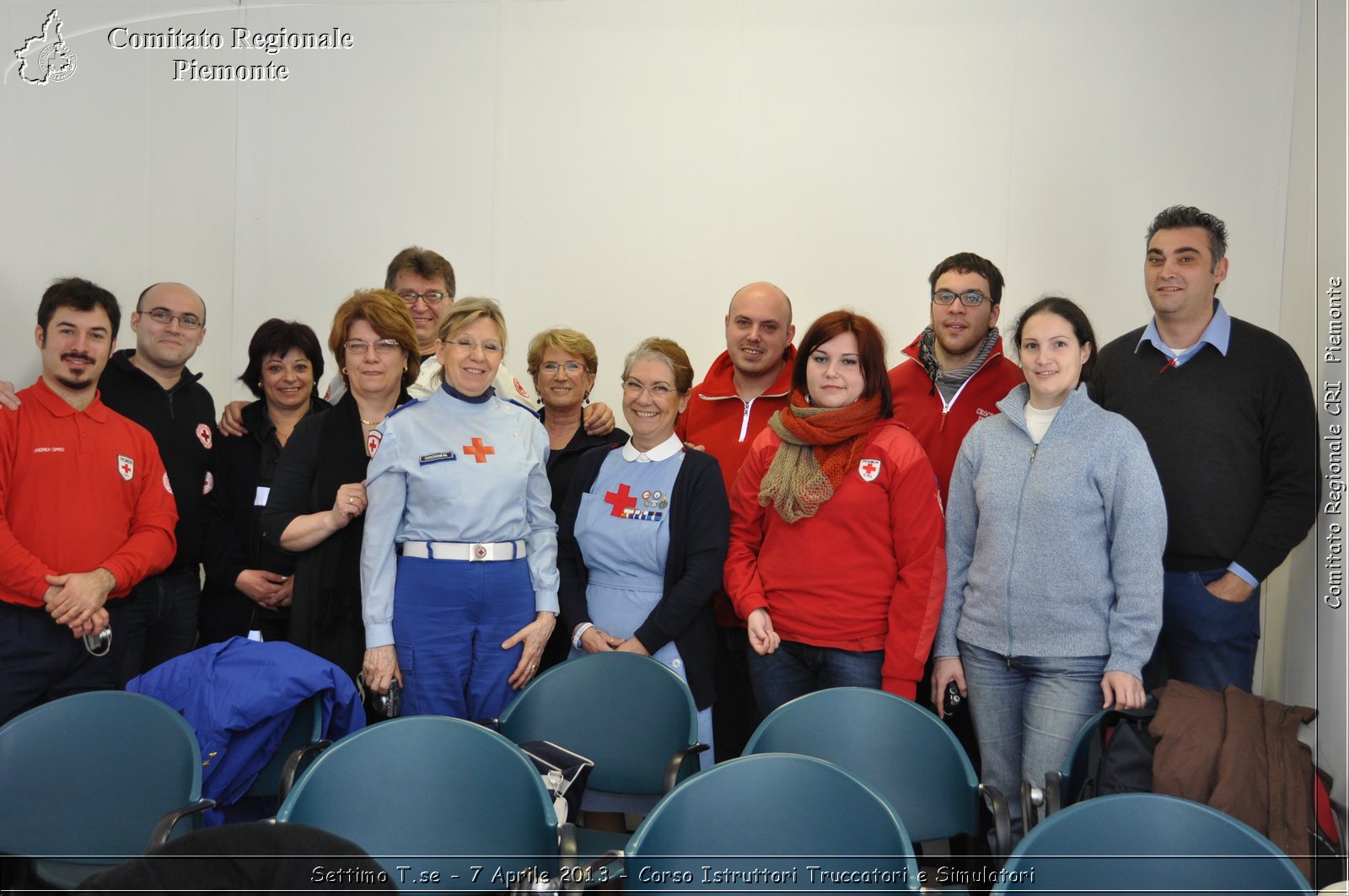 Settimo T.se - 7 Aprile 2013 - Corso Istruttori Truccatori e Simulatori - Croce Rossa Italiana - Comitato Regionale del Piemonte