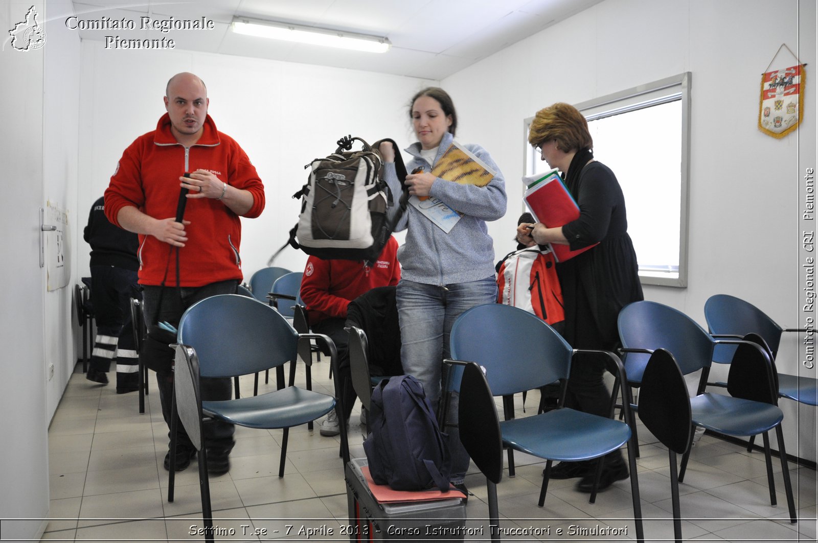 Settimo T.se - 7 Aprile 2013 - Corso Istruttori Truccatori e Simulatori - Croce Rossa Italiana - Comitato Regionale del Piemonte