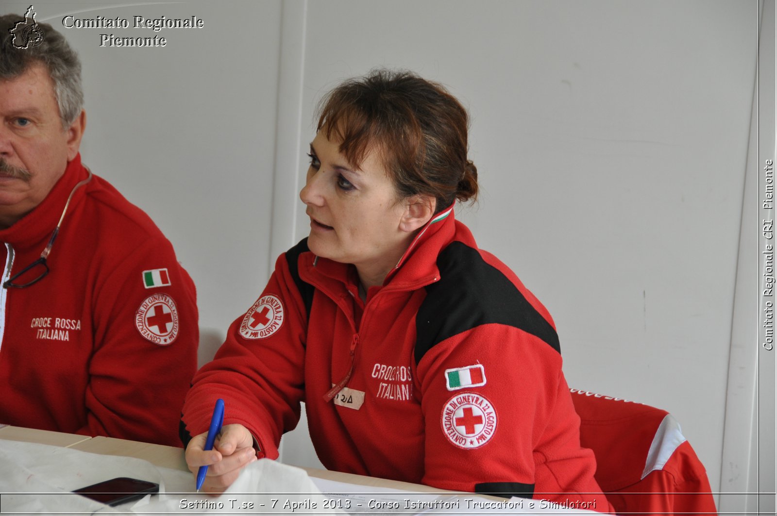 Settimo T.se - 7 Aprile 2013 - Corso Istruttori Truccatori e Simulatori - Croce Rossa Italiana - Comitato Regionale del Piemonte