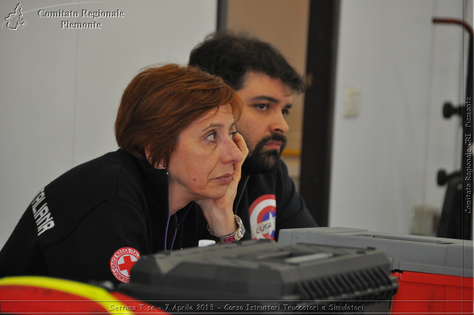 Settimo T.se - 7 Aprile 2013 - Corso Istruttori Truccatori e Simulatori - Croce Rossa Italiana - Comitato Regionale del Piemonte