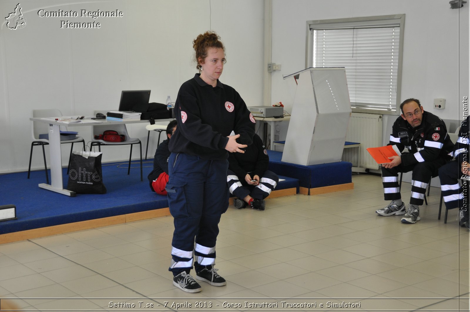 Settimo T.se - 7 Aprile 2013 - Corso Istruttori Truccatori e Simulatori - Croce Rossa Italiana - Comitato Regionale del Piemonte