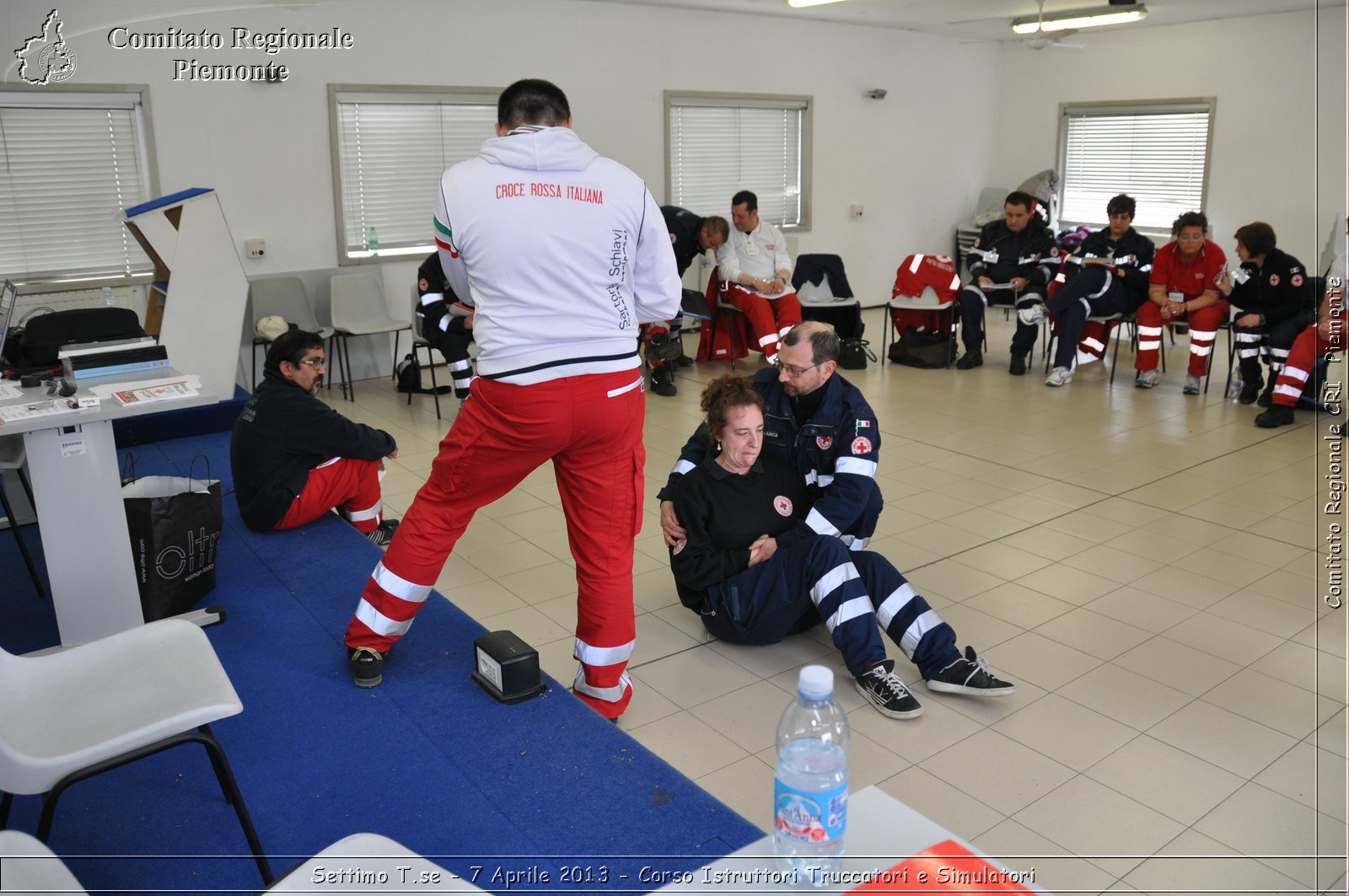 Settimo T.se - 7 Aprile 2013 - Corso Istruttori Truccatori e Simulatori - Croce Rossa Italiana - Comitato Regionale del Piemonte