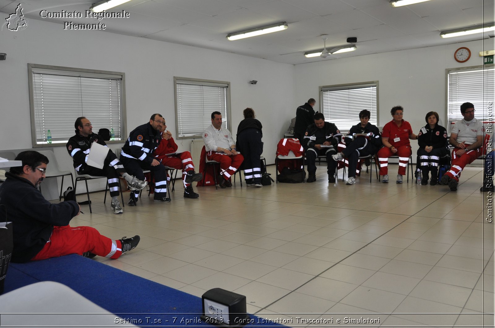 Settimo T.se - 7 Aprile 2013 - Corso Istruttori Truccatori e Simulatori - Croce Rossa Italiana - Comitato Regionale del Piemonte