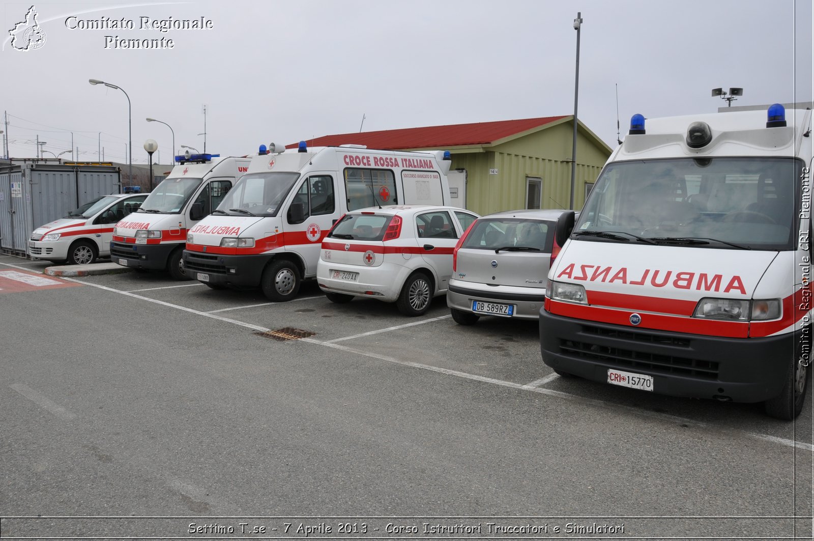 Settimo T.se - 7 Aprile 2013 - Corso Istruttori Truccatori e Simulatori - Croce Rossa Italiana - Comitato Regionale del Piemonte