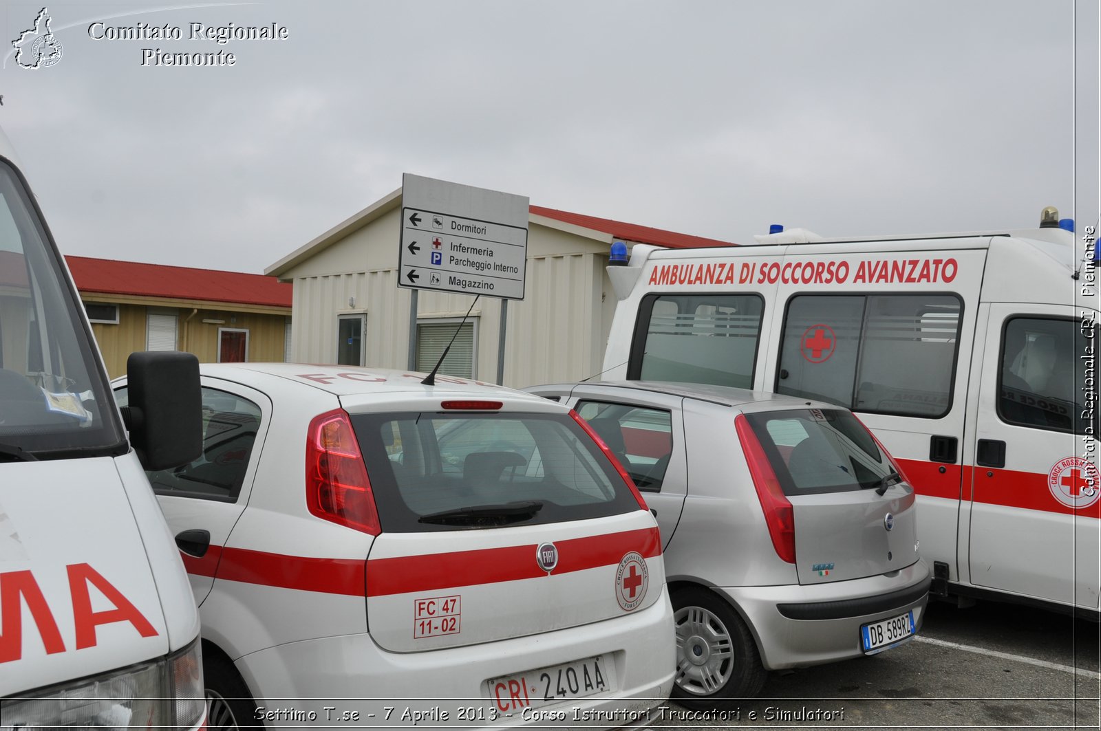 Settimo T.se - 7 Aprile 2013 - Corso Istruttori Truccatori e Simulatori - Croce Rossa Italiana - Comitato Regionale del Piemonte