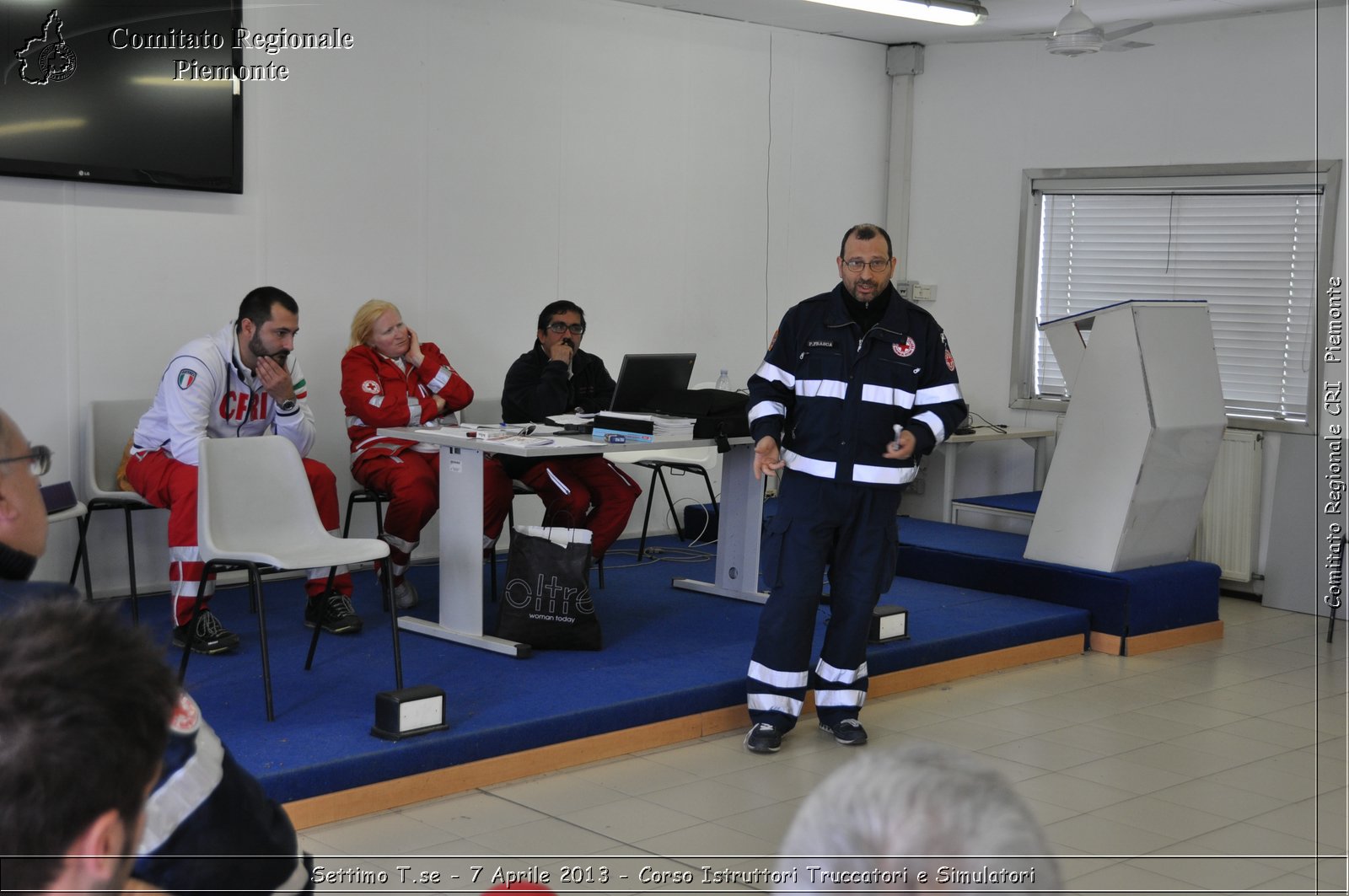 Settimo T.se - 7 Aprile 2013 - Corso Istruttori Truccatori e Simulatori - Croce Rossa Italiana - Comitato Regionale del Piemonte