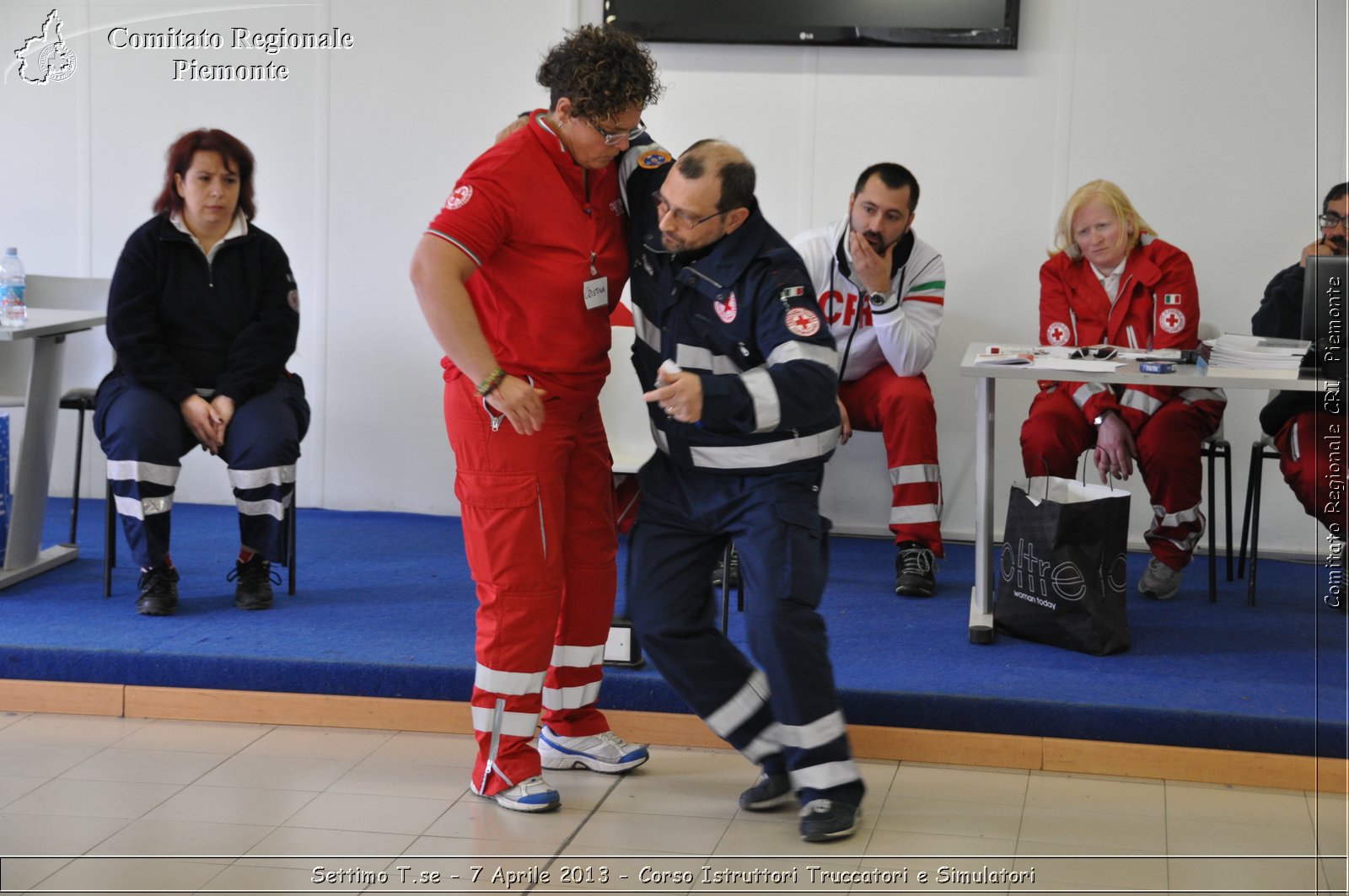 Settimo T.se - 7 Aprile 2013 - Corso Istruttori Truccatori e Simulatori - Croce Rossa Italiana - Comitato Regionale del Piemonte