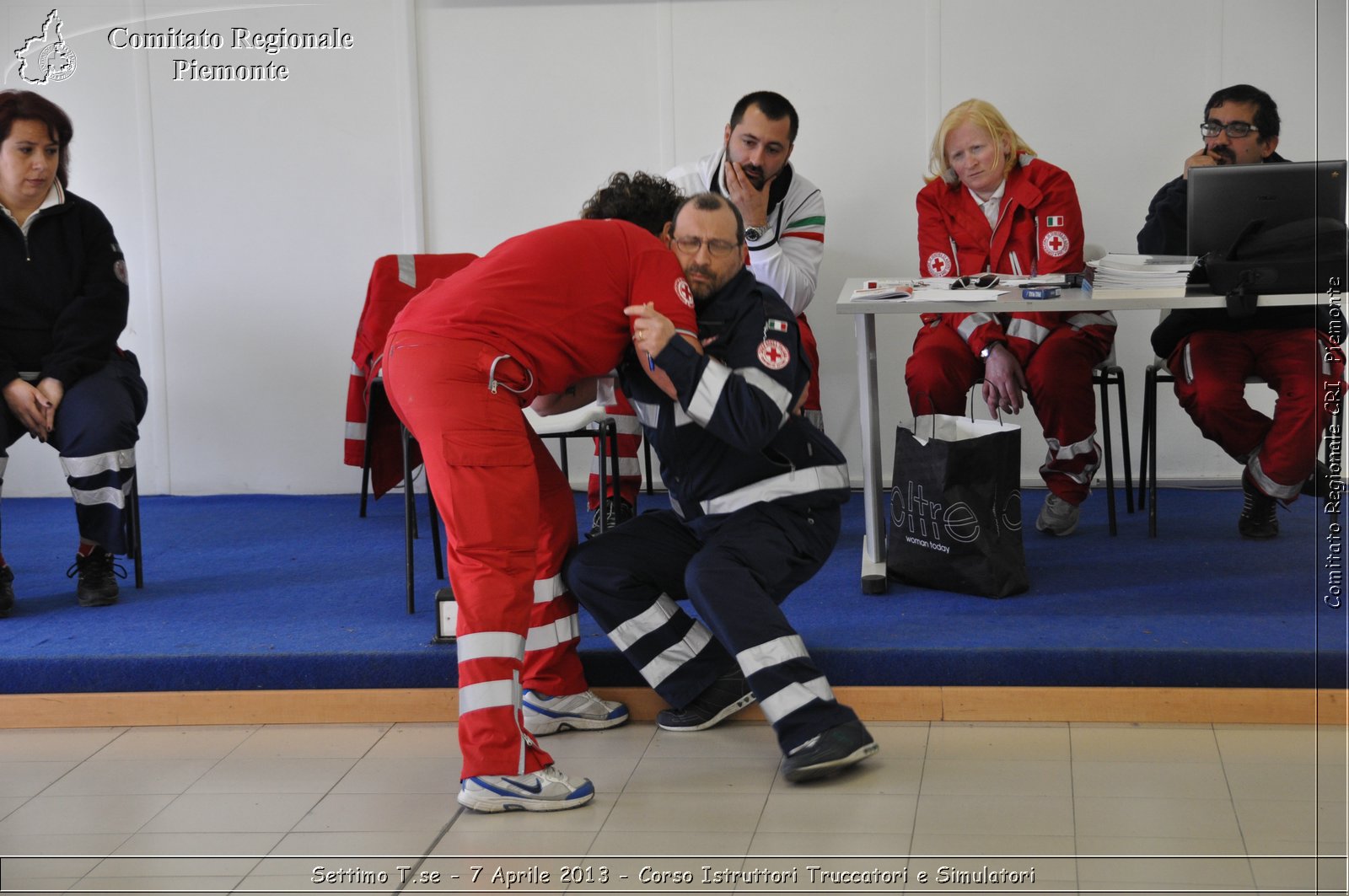 Settimo T.se - 7 Aprile 2013 - Corso Istruttori Truccatori e Simulatori - Croce Rossa Italiana - Comitato Regionale del Piemonte