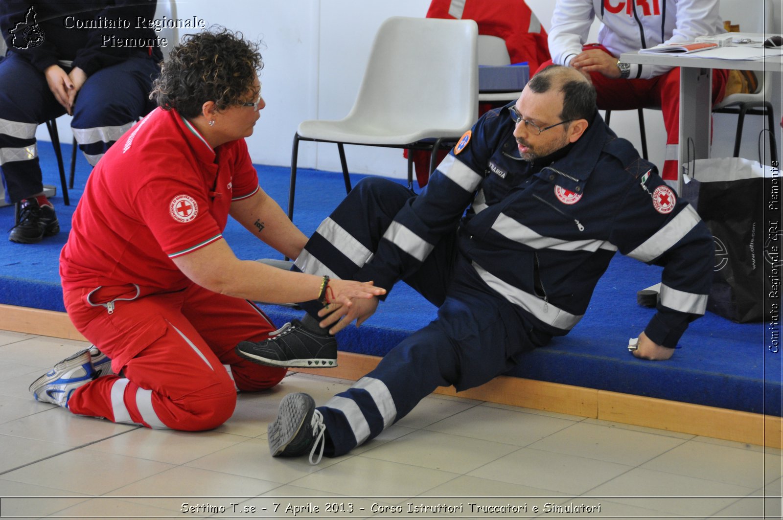 Settimo T.se - 7 Aprile 2013 - Corso Istruttori Truccatori e Simulatori - Croce Rossa Italiana - Comitato Regionale del Piemonte