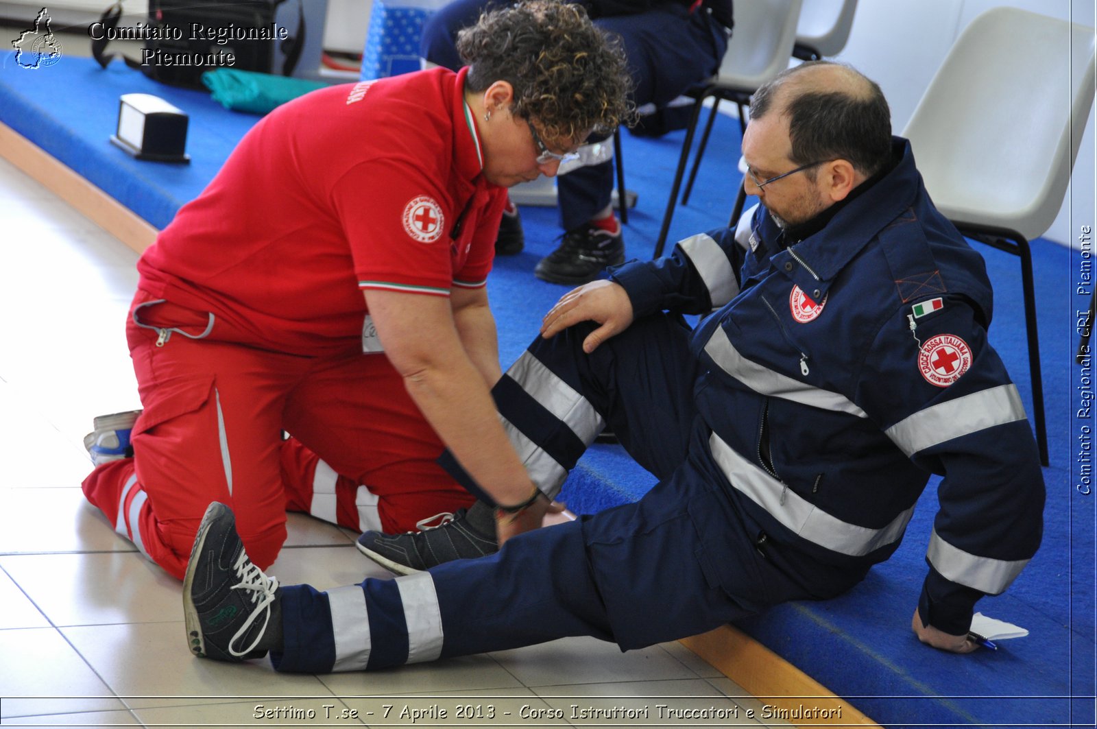 Settimo T.se - 7 Aprile 2013 - Corso Istruttori Truccatori e Simulatori - Croce Rossa Italiana - Comitato Regionale del Piemonte