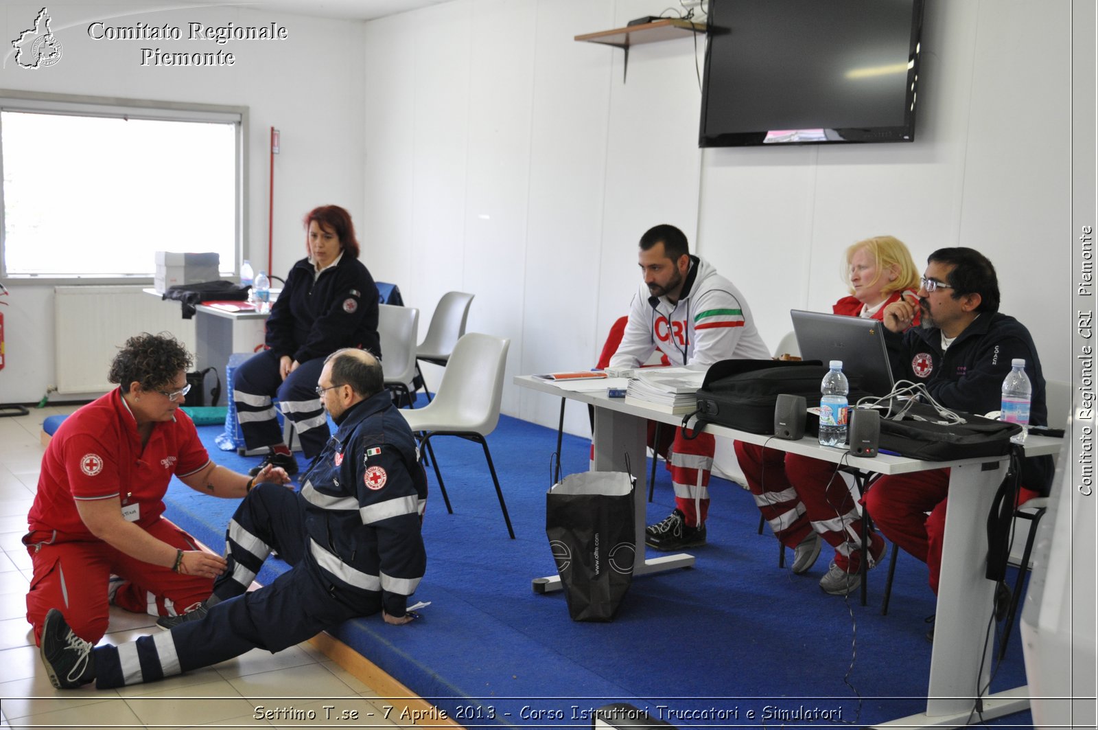 Settimo T.se - 7 Aprile 2013 - Corso Istruttori Truccatori e Simulatori - Croce Rossa Italiana - Comitato Regionale del Piemonte