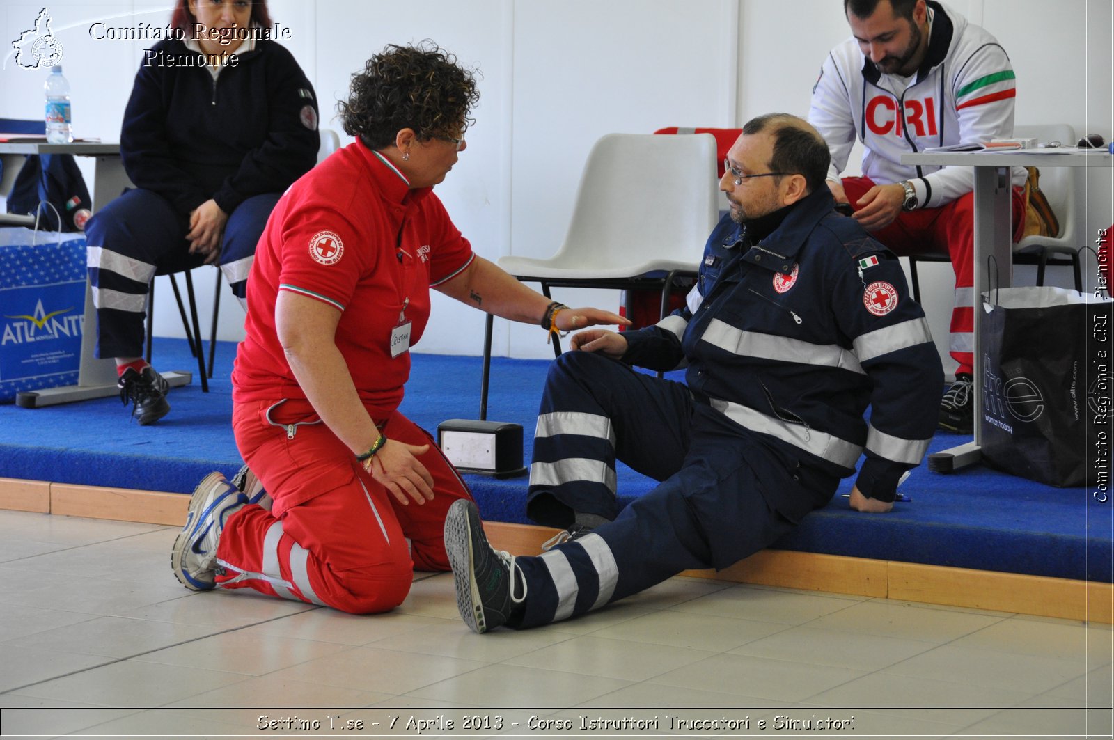 Settimo T.se - 7 Aprile 2013 - Corso Istruttori Truccatori e Simulatori - Croce Rossa Italiana - Comitato Regionale del Piemonte