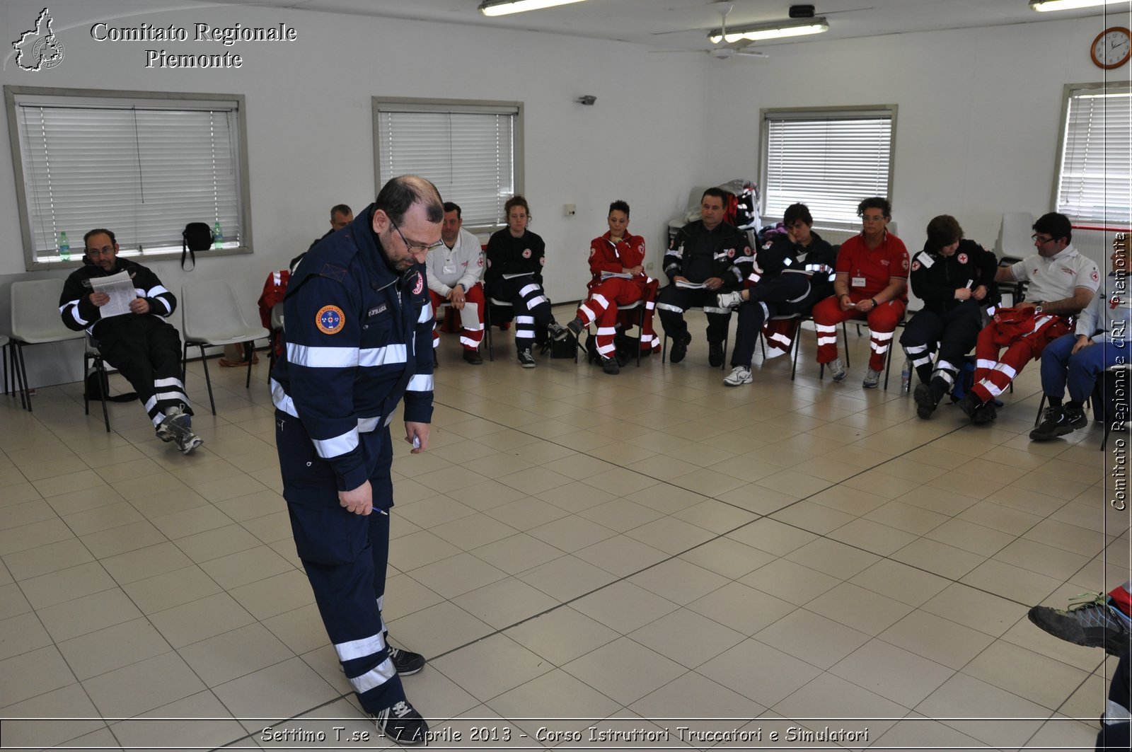 Settimo T.se - 7 Aprile 2013 - Corso Istruttori Truccatori e Simulatori - Croce Rossa Italiana - Comitato Regionale del Piemonte